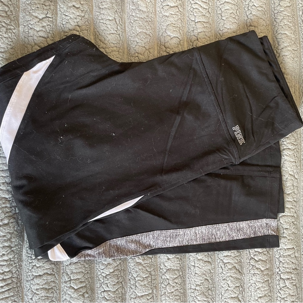 PINK Victoria's Secret Ultimate Black, White and Gray Women’s Leggings